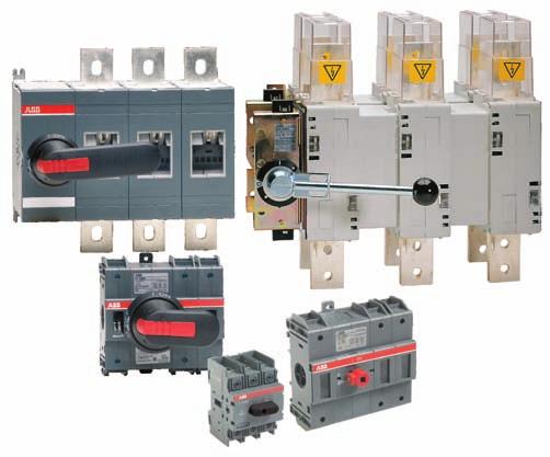ultimate protection like no other. Through a broad range of product offerings, ABB sets the standard for disconnect switches industry-wide.