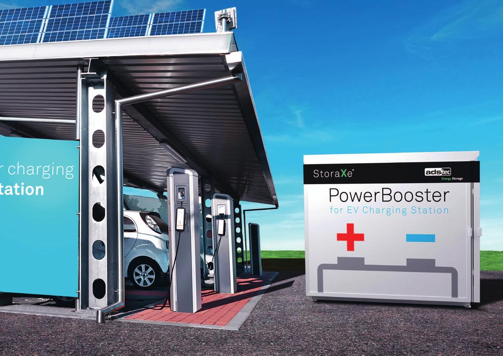 Additional value due to optimal network use Quick charging directly in distribution networks Quick charging stations with high capacity are an important component of the electromobility