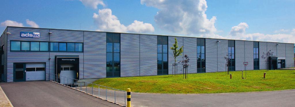 Head office (above) Nürtingen near Stuttgart, production site Wilsdruff near Dresden ADS-TEC GmbH A strong partner Family-run company with more than 35 years of experience in system development 100%