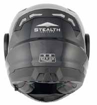 VALUE NEW The ever popular HD189 helmet borrows from the same aerodynamic shell shape of the HD117, with the highly versatile modular flip front enabling use as an open face, particularly suited for