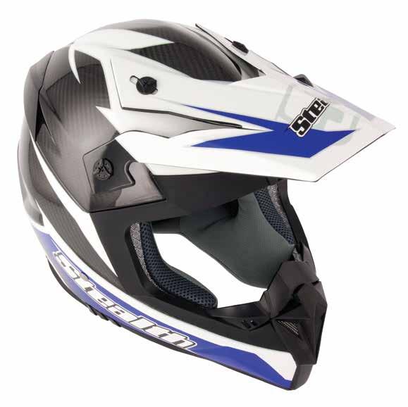 Blue NEW HOT THE LEADING EDGE OF MOTOCROSS HELMETS, THE HD210 ALL CARBON KEVLAR IS CRAFTED FROM SUPER STRONG AND