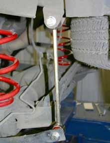 44. Install the new Skyjacker coil springs using the OEM upper & lower rubber isolator pads.