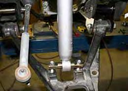 Install the new Skyjacker steering knuckles to the upper & lower A-arms using the OEM hardware.