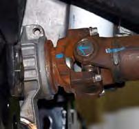 Note: Be sure to install the sway bar end link with the pivoting end at the a-arm. (See Photo # 33) 37.
