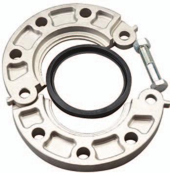 @ ) A ' ( The Shurjoint Model SS-41 stainless steel flange adapter allows for a direct connection with ANSI Class 125/150 flanges. The SS-41 is investment cast in Gr. CF8 (304) or CF8M (316).