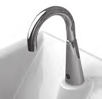 TEST INSTALLED FAUCET TO ENSURE A LAMINAR WATER FLOW the air must be slowly purged from the spout.