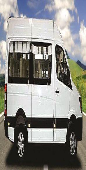 6 m electric medium size tour bus (sprinter) Low energy consumption, low noise, no pollution: High reliability, security and energy density, long service life battery.