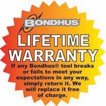Discover the Bondhus Difference #1 In Customer Service!
