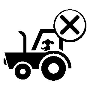OPERATION Before transporting the tractor on a public roadway or boarding a trailer for transport, the tractor brake pedals should be locked together.