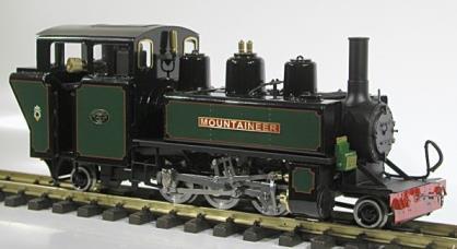 00 Accucraft Caradoc 0-4-0T R/C, 32/45mm gauge, insulated wheels, Green - 899.00 Accucraft 0-6-0 UP Switcher, Manual, 45mm gauge - 1199.