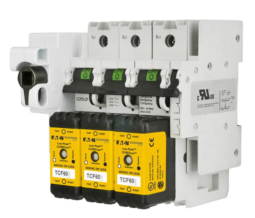Auxiliary contacts for 30, 60 and 100 A switches Catalog numbers CCP2-AUX (30 and 60 A switches) CCP2-AUX-100 (100 A switches) NO+NC contact output to indicate the switching mechanism status on the