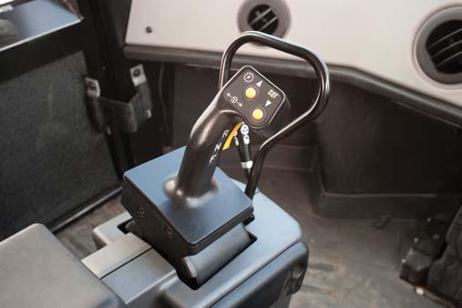Steering and Transmission Integrated Control System (STIC ) Experience maximum responsiveness and control with STIC that combines directional selection, gear selection and steering into a single