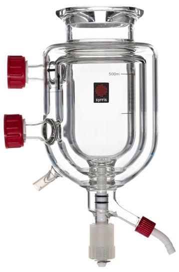 High efficiency vessels, accurate process temperature control and high performance circulators are available.