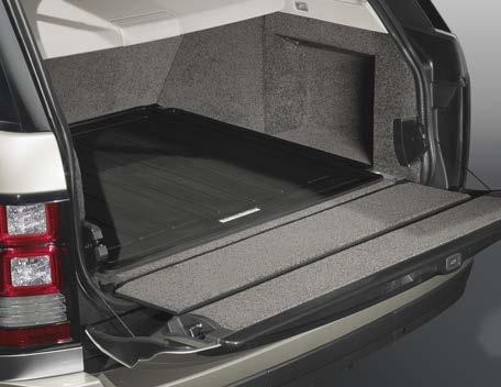 release from the loadspace rails to provide flexible stowage options in your Land Rover.