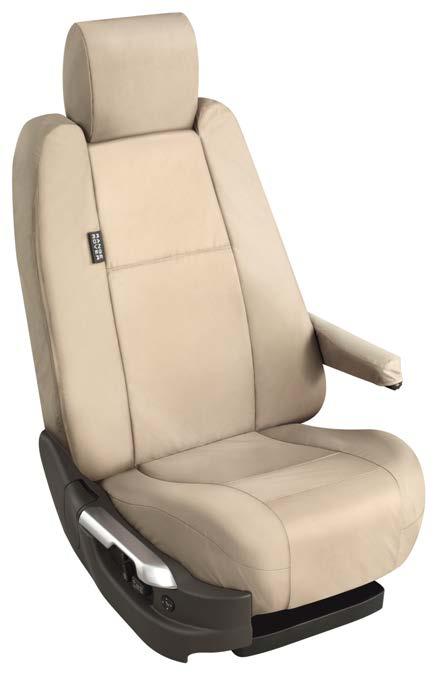 These durable seat covers are: 100% nylon Impervious to mud, oil, water, suntan