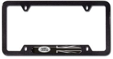 License Plate Frames Trumpet the arrival of your Range Rover with attractive