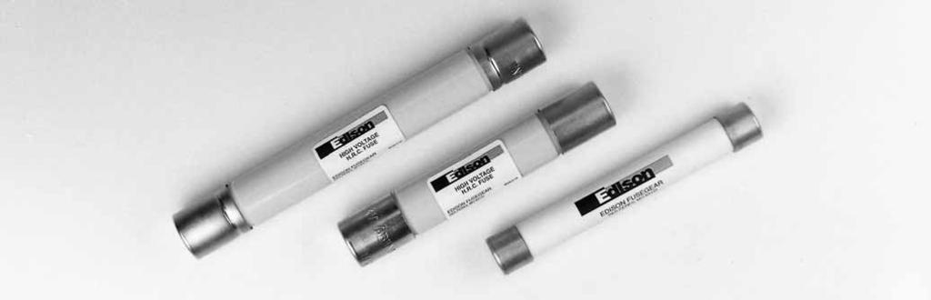 3.6kV 38kV Potential Transformer Fuses These are a range of fuses with low current rating, for use with voltage transformers or operating transformers to provide isolation of the associated system in