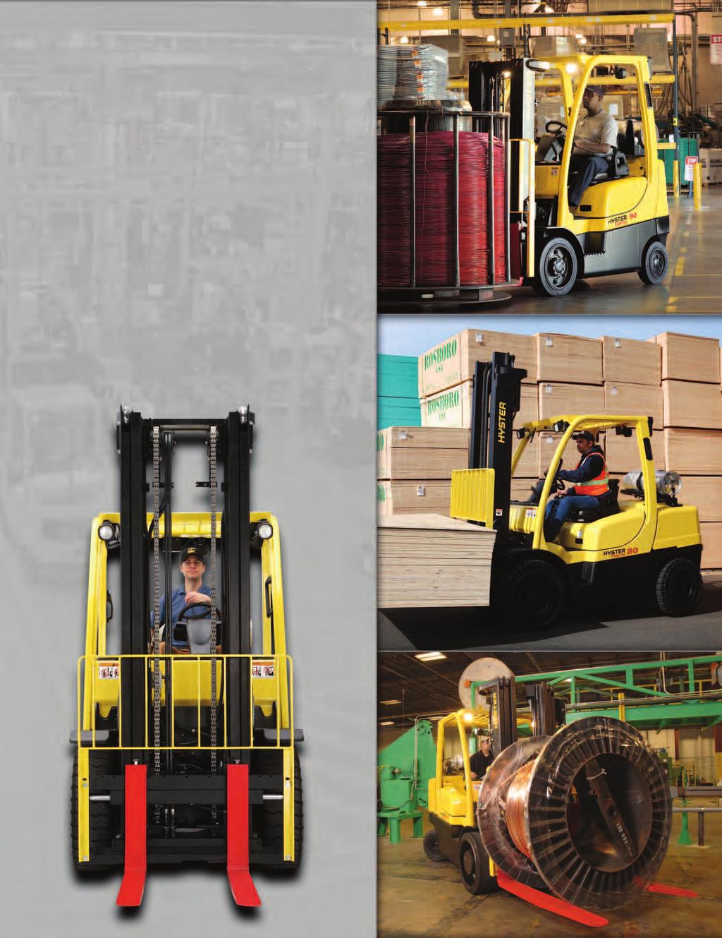 HYSTER TRUCK SERIES Hyster Company s history is characterized by an unmatched legacy of continuous innovation, superior market responsiveness, and a commitment to build the toughest lift trucks in