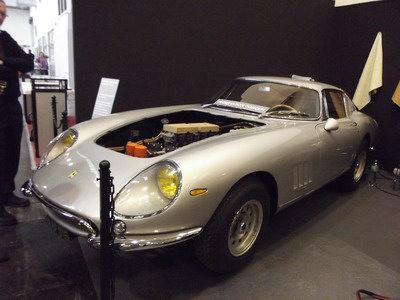 Very close to it Swiss restorer Auto Klassiker showed the second Lusso, #4555 in Grey met. with Beige interior and the 275 GTB/4 #10757.