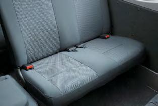 SRS (Supplemental Restraint System) airbags standard for the driver (on all models)
