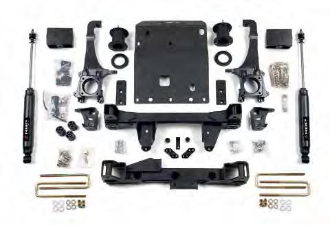 Kit Contents Qty Part 1 Knuckle - Drv 1 Knuckle - Pass 2 Weld On Steering Stop 2 Sway Bar Offset Brackets 1 Frt X-Member (2005-2015 / 2016+) 1 Rear X-Member (2005-2015 / 2016+) 1 Diff Skid 2 Bump