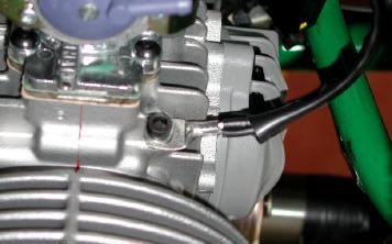 3.8.3 FIX THE GROUND CABLE, FROM THE POWER-PACK, ON THE ENGINE CARTER, BY MEANS OF THE PROPER