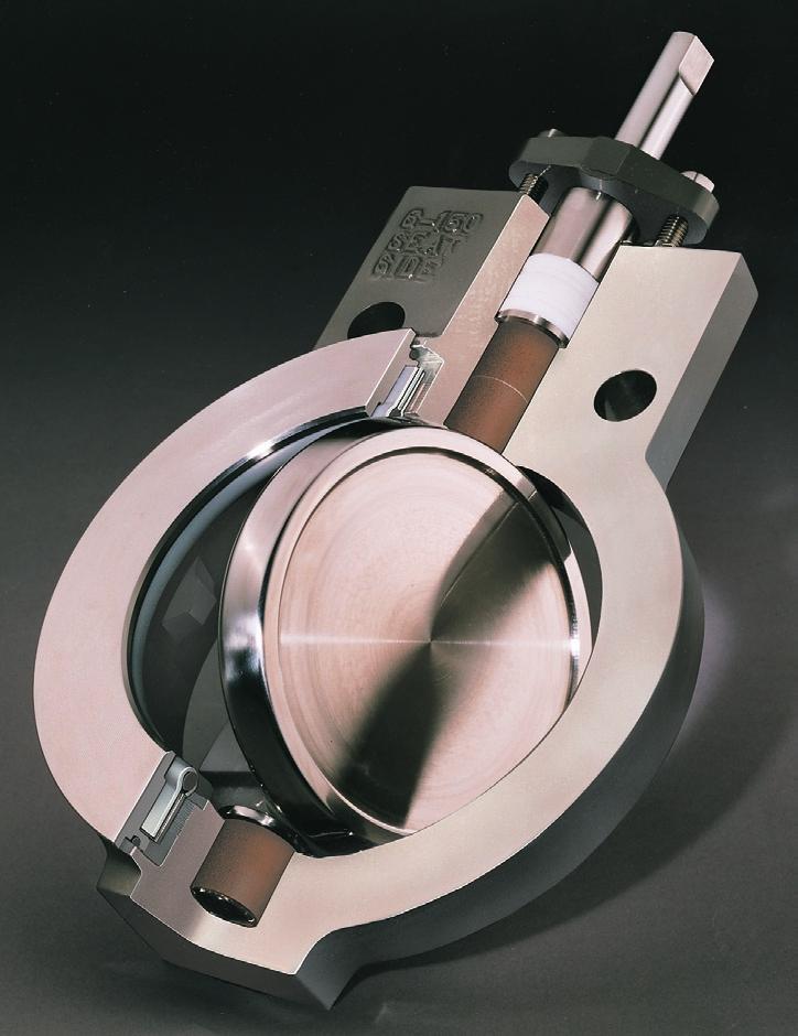 BX2001 Valves Large diameter, one-piece high-strength shaft reduces deflection for positive, repeatable shut-off at higher P than similar valves.
