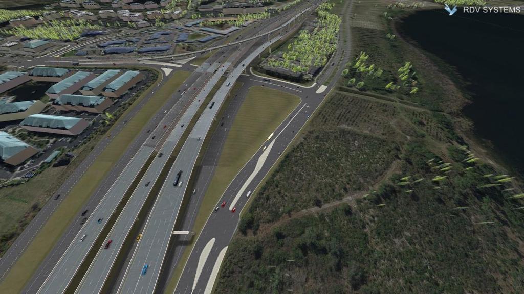 I-4/Central Florida Parkway Interchange Adding two new ramps