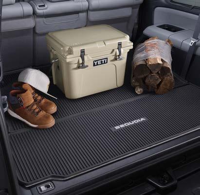 EXTERIOR INTERIOR 3 6 14 Give your Sequoia added protection and increase its functionality with
