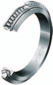 Single bearing concepts These designs combine the force and moment support functions in a multi-row rolling bearing.