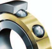 The bearing arrangement of a generator generally contains two deep groove ball bearings or one deep groove ball bearing and one cylindrical roller bearing.