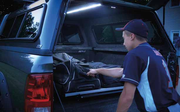 LED Interior Lighting Options Turn the Lights On Wired into truck s existing electrical system Far brighter than incandescent Rated for 100,000 hours vs.