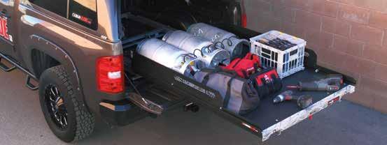 Truck Cap, the CargoGlide allows you to get maximum use out of your truck bed!