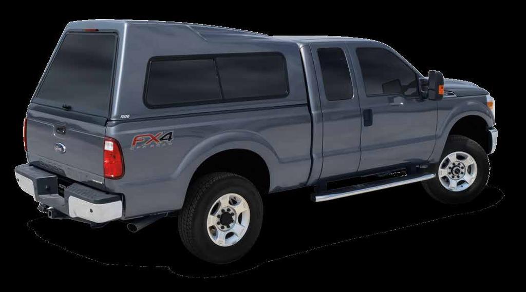 built into your truck loan (Based on a 5-year loan at 8% interest) Shown with standard half-slider window 10 Half-Slider Window Outdoorsman Windoor (vented)