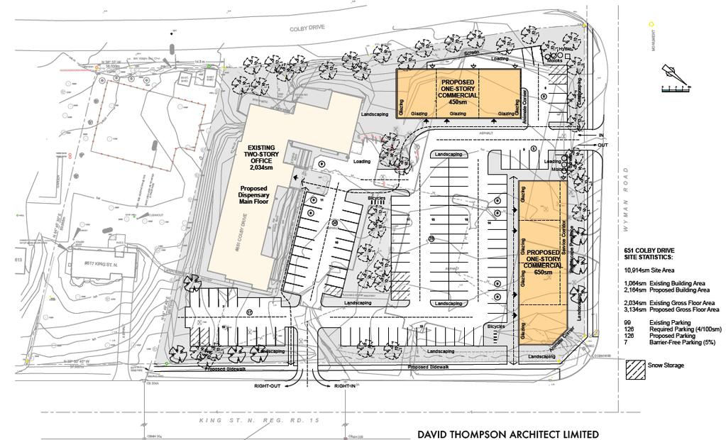 : Development Concept Site Plan King Street and Wyman Road
