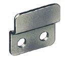 7/ 8 " DIAMETER HOLES AND PERMITS USE OF LOCKS IN 7/ 8 " THICK PANELS Packaged in