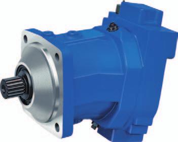 Axial piston pumps Pumps GoTo Europe 15 Axial piston variable displacement pump A7VO series 63 Size 28 160 Nominal pressure 350 bar Peak pressure 400 bar Open circuit Axial tapered piston bent axis