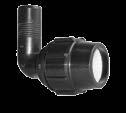 METRIC COMPRESSION FITTINGS METRIC UNIVERSAL ELBOW 2 3 PACK QTY 5-22 25PE - 6 20-27 25PE - 6 27-35 25PE - 6 Note: Universal End connects to Steel, PVC,
