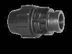 METRIC COMPRESSION FITTINGS METRIC SHOULDERED ADAPTOR 2 3 PACK QTY 50 2" - 6 63 2" - 6 90 4" - 6 0 4" - 6 60 6" - 6 732000 732500 7320002 7320003 7320004 METRIC