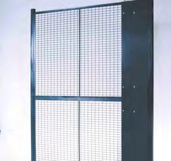 Panels & Posts Simple, economical, modular design STACKABLE PANELS Panels MODULAR PANELS Ten widths, 1 to 10 in one foot increments.