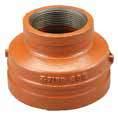 176 VSH Shurjoint Grooved Fittings 7150F Reducing socket (groove x female thread) d1 d2 z1 l1 z2 l2 Dimension Article No. l1/l2 z1 z2 Painted orange Galvanized 48.