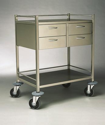 greater infection control Buffer discs on corners 125mm castors WASTE AND COLLECTION TROLLEYS ME4690 - PEDAL
