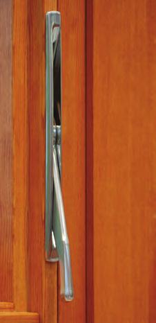 Loewen offers a selection of beautiful window hardware finishes, depending on the hardware item.
