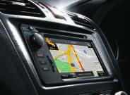 driver to stay focused on the road ahead. Positioned at the top centre of the instrument panel the 4.