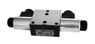 Directional Control Valves Solenoid Operated REK-03 H 407 /0 Size 03 p max up to 50 bar (365 SI) Q max up to 0 L/min (5.