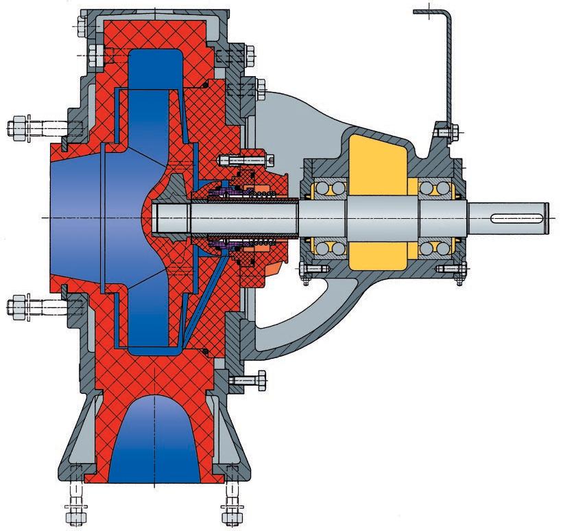 DESCRIPTION pumps are manufactured to DIN EN 22858 (ISO 2858) standards in respect of design, performance and dimensions.