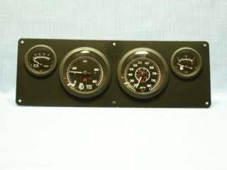 8K tachometer, fuel, volt, and 80mph speedometer. This panel can be used with the switch panels 6003 thru 6004 or it can be used by itself.