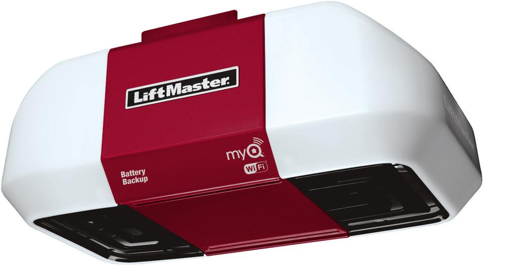 ELITE SERIES 8550W DC Battery Backup Belt Drive Wi-Fi LIFTMASTER ELITE SERIES IS HOME TO OUR TOP-OF-THE-LINE.