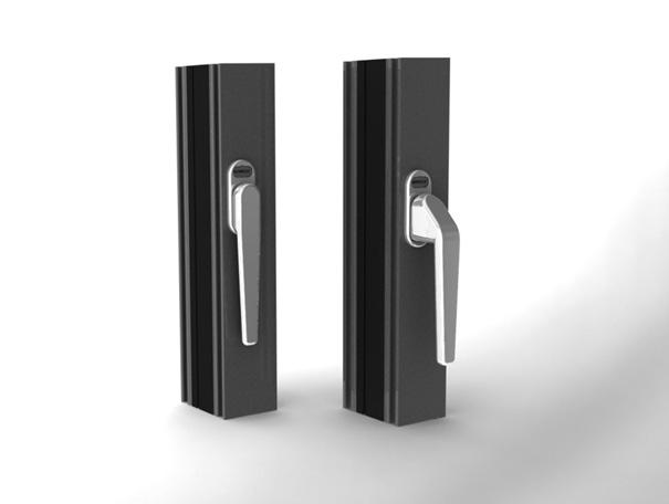 For additional safety, different types of locks are available.
