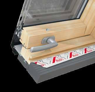insulation Adapted for all types of room Resistant, long-lasting and easy to clean 100 % recyclable Coated pine or exclusive to Roto = Oak (please